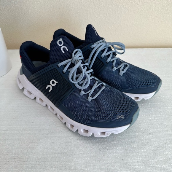 ON Cloudswift 1 Blue Mesh Running Sneakers Men’s 8 - Picture 5 of 12